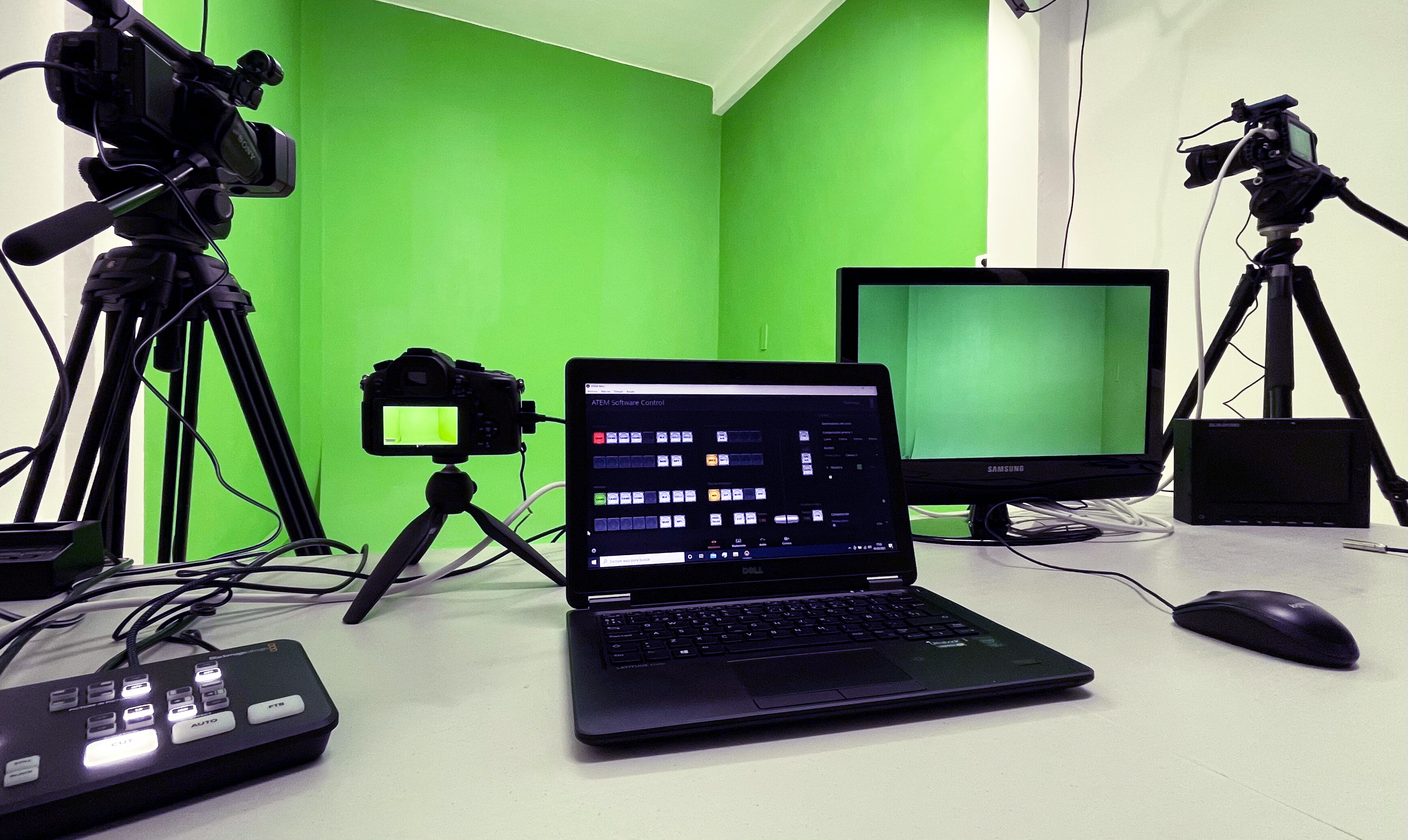 Imagen de equipo de streaming